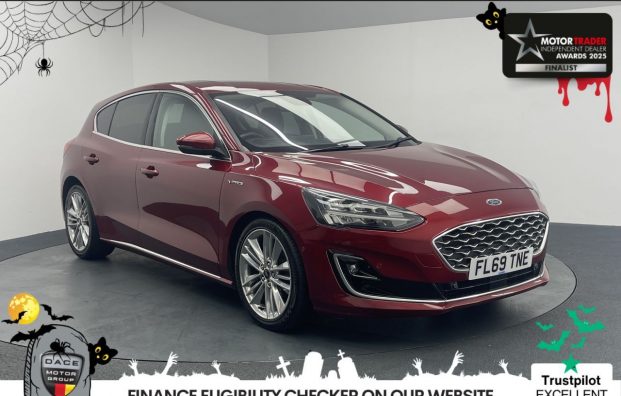 Used 2019 RED FORD FOCUS for sale in Manchester
