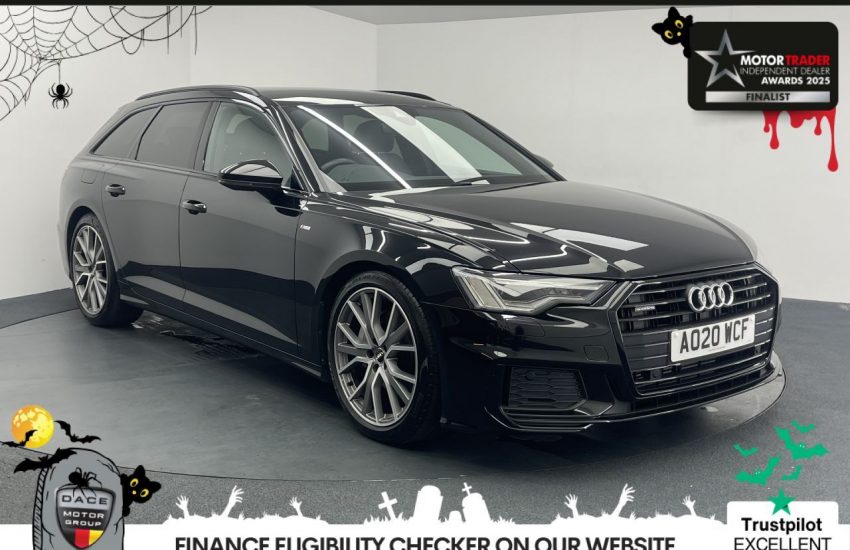 Used 2020 BLACK AUDI A6 AVANT for sale in Manchester