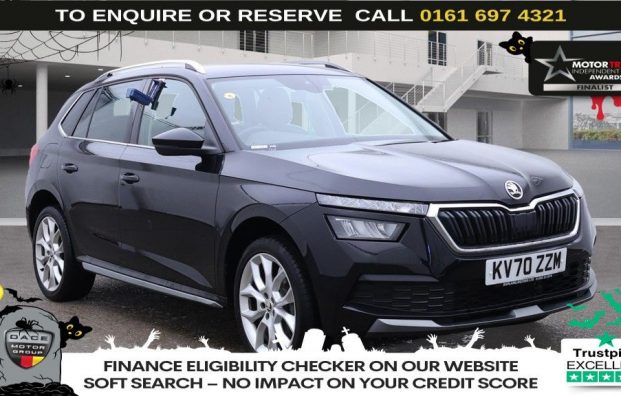 Used 2020 BLACK SKODA KAMIQ for sale in Manchester