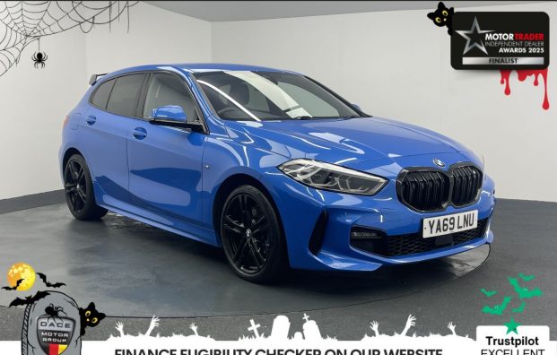 Used 2020 BLUE BMW 1 SERIES for sale in Manchester