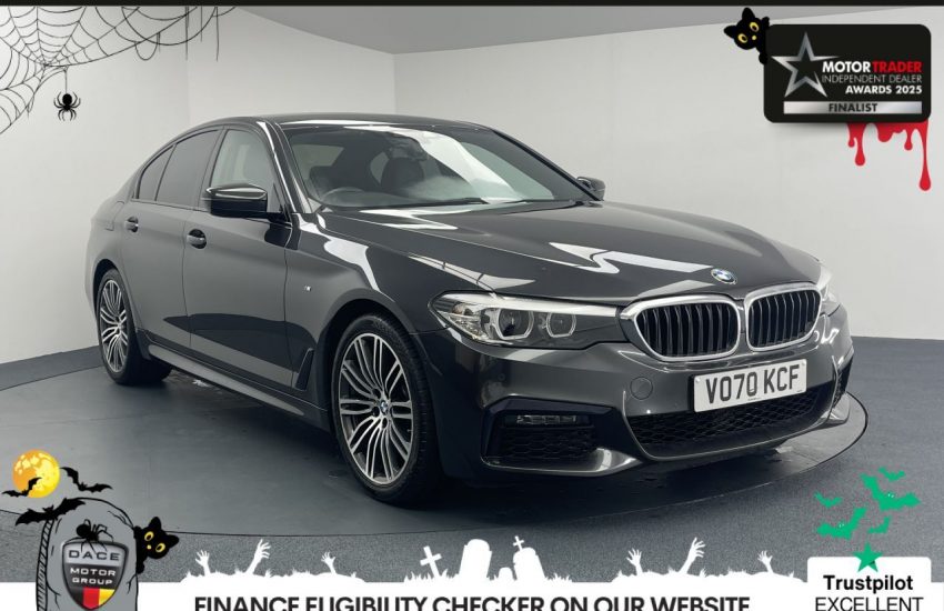 Used 2020 GREY BMW 5 SERIES for sale in Manchester