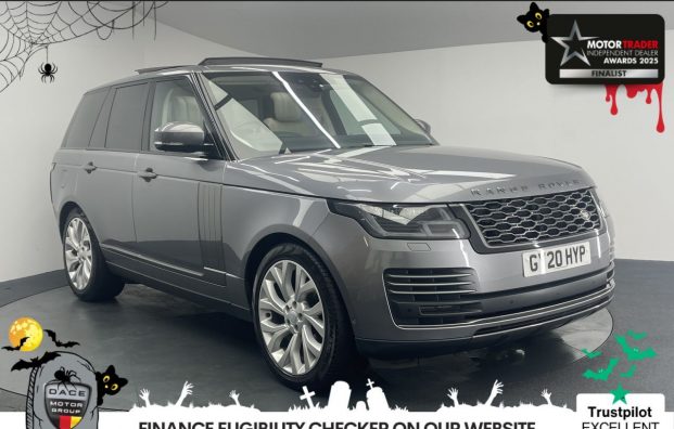 Used 2020 GREY LAND ROVER RANGE ROVER for sale in Manchester