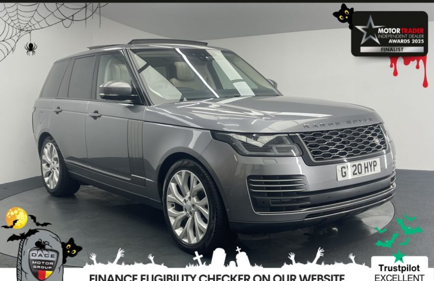 Used 2020 GREY LAND ROVER RANGE ROVER for sale in Manchester