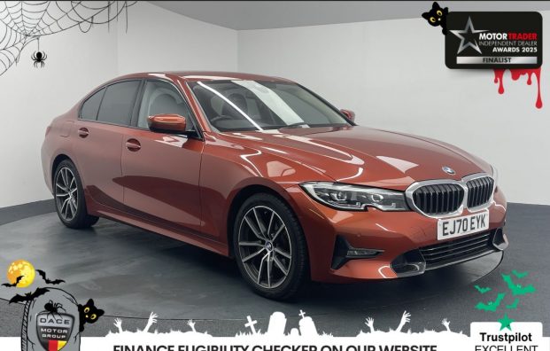 Used 2020 ORANGE BMW 3 SERIES for sale in Manchester