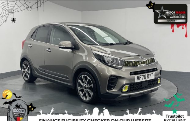 Used 2020 SILVER KIA PICANTO for sale in Manchester