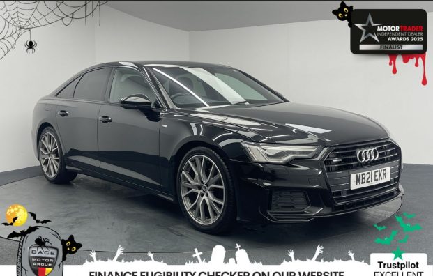 Used 2021 BLACK AUDI A6 SALOON for sale in Manchester
