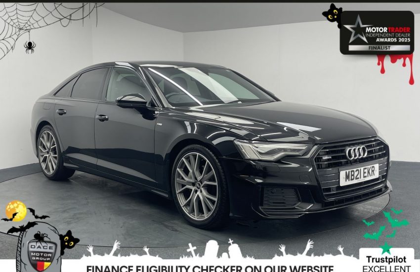 Used 2021 BLACK AUDI A6 SALOON for sale in Manchester