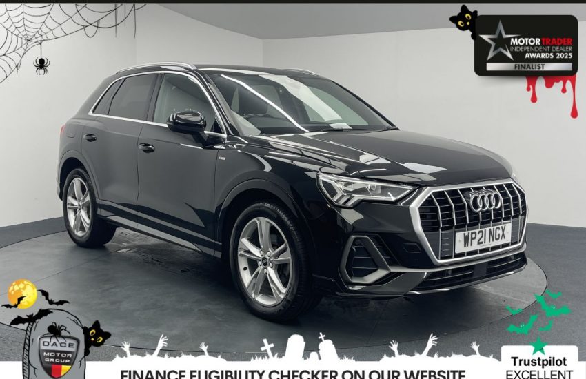 Used 2021 BLACK AUDI Q3 for sale in Manchester