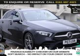 Used 2021 BLACK MERCEDES-BENZ A-CLASS for sale in Manchester