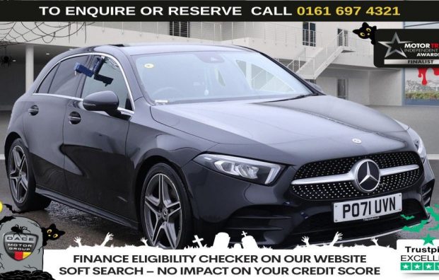 Used 2021 BLACK MERCEDES-BENZ A-CLASS for sale in Manchester