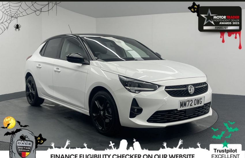 Used 2022 WHITE VAUXHALL CORSA for sale in Manchester