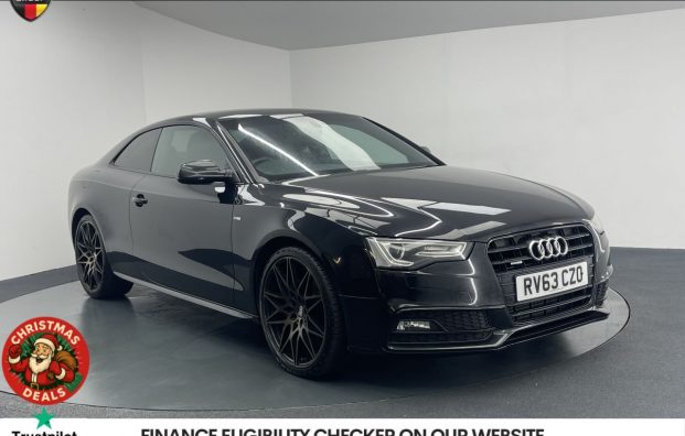 Used 2013 BLACK AUDI A5 for sale in Manchester