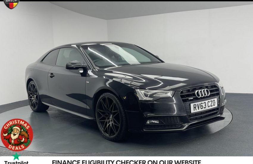 Used 2013 BLACK AUDI A5 for sale in Manchester