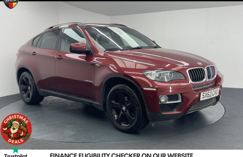 Used 2013 RED BMW X6 for sale in Manchester