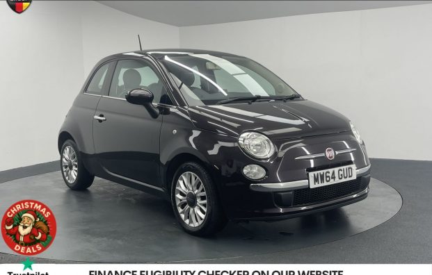 Used 2014 BLUE FIAT 500 for sale in Manchester