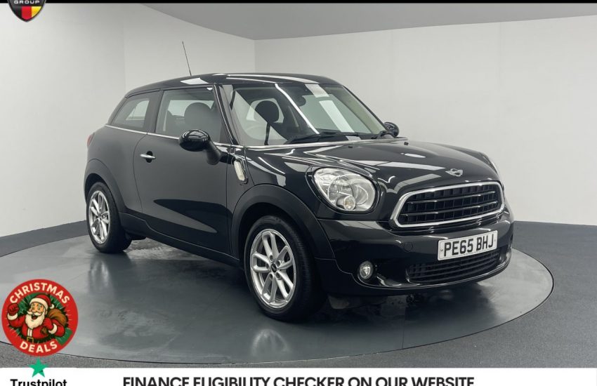 Used 2015 BLACK MINI PACEMAN COUPE for sale in Manchester