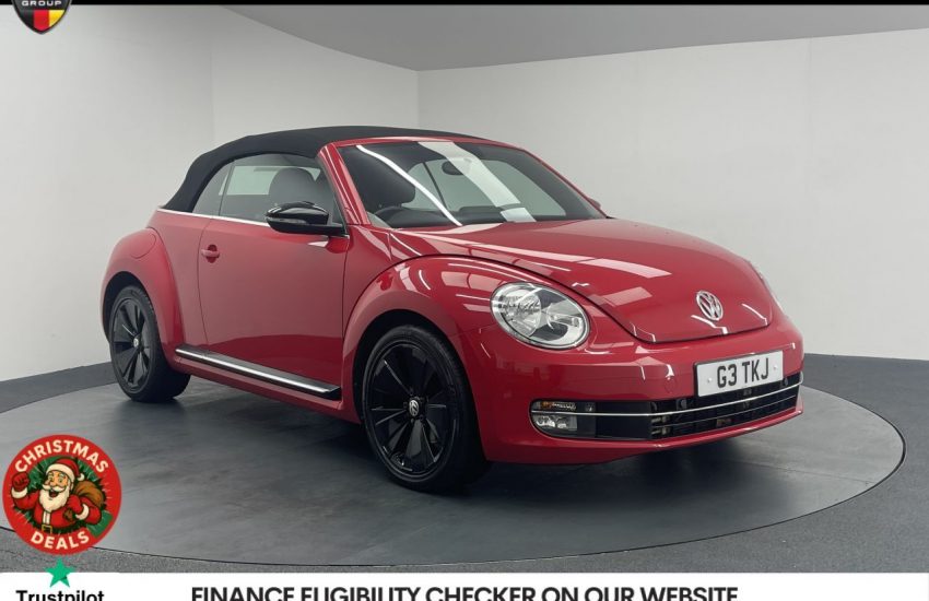 Used 2015 RED VOLKSWAGEN BEETLE for sale in Manchester