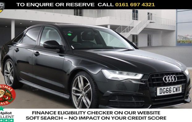 Used 2016 BLACK AUDI A6 SALOON for sale in Manchester