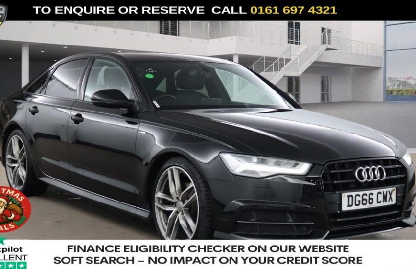 Used 2016 BLACK AUDI A6 SALOON for sale in Manchester