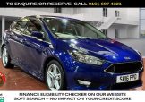 Used 2016 BLUE FORD FOCUS for sale in Manchester
