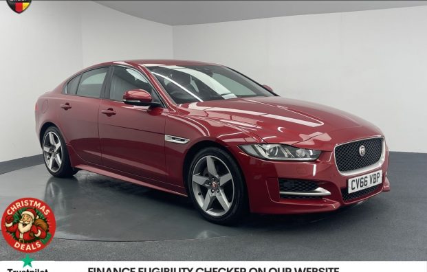 Used 2016 RED JAGUAR XE for sale in Manchester