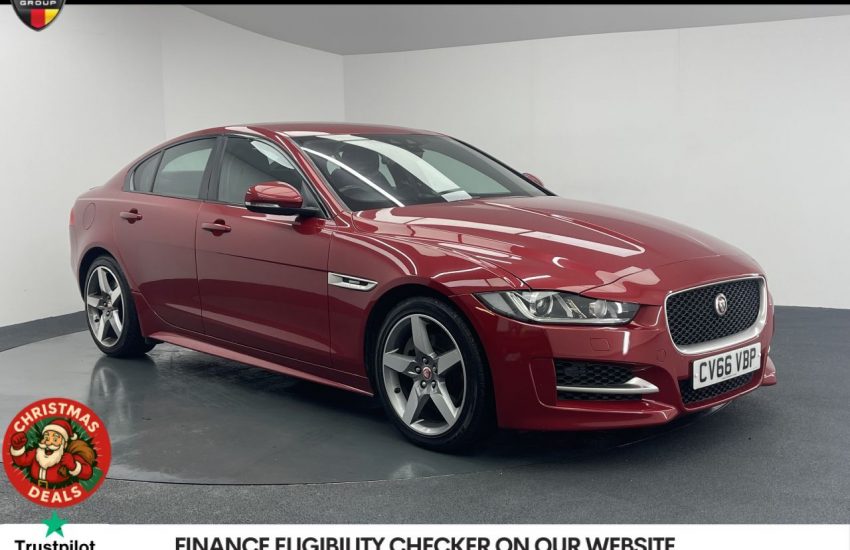 Used 2016 RED JAGUAR XE for sale in Manchester