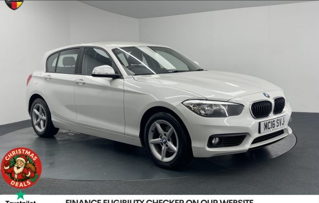 Used 2016 WHITE BMW 1 SERIES for sale in Manchester
