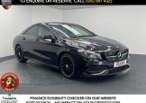 Used 2017 BLACK MERCEDES-BENZ CLA for sale in Manchester