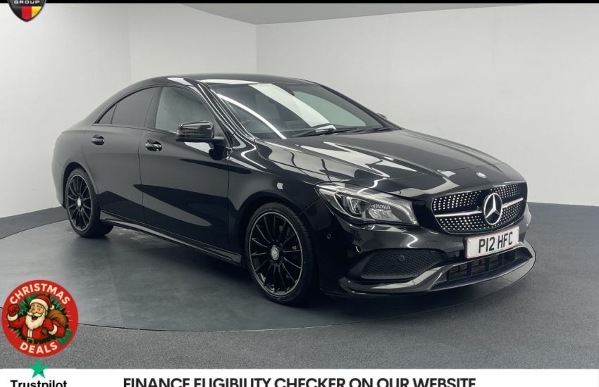 Used 2017 BLACK MERCEDES-BENZ CLA for sale in Manchester
