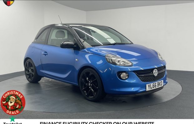 Used 2017 BLUE VAUXHALL ADAM for sale in Manchester