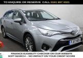 Used 2017 GREY TOYOTA AVENSIS for sale in Manchester