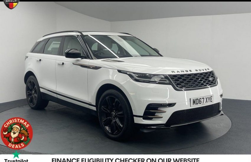 Used 2017 WHITE LAND ROVER RANGE ROVER VELAR for sale in Manchester