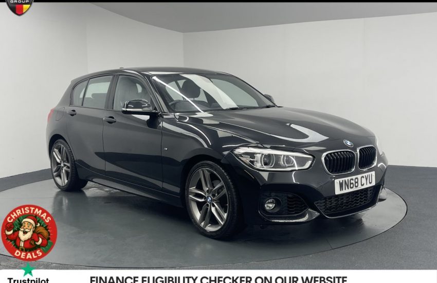 Used 2018 BLACK BMW 1 SERIES for sale in Manchester