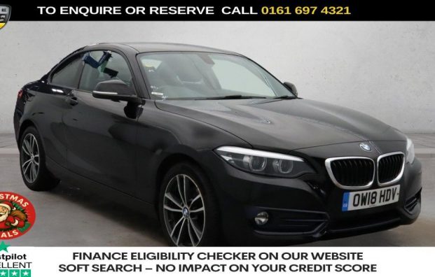 Used 2018 BLACK BMW 2 SERIES for sale in Manchester