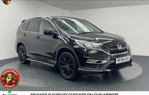 Used 2018 BLACK HONDA CR-V for sale in Manchester