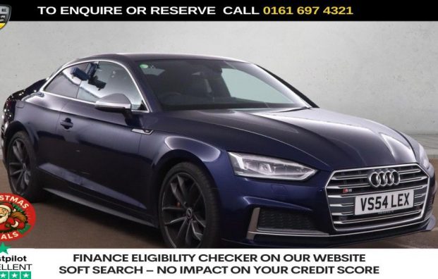 Used 2018 BLUE AUDI S5 for sale in Manchester