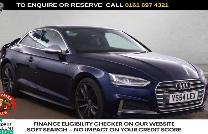 Used 2018 BLUE AUDI S5 for sale in Manchester