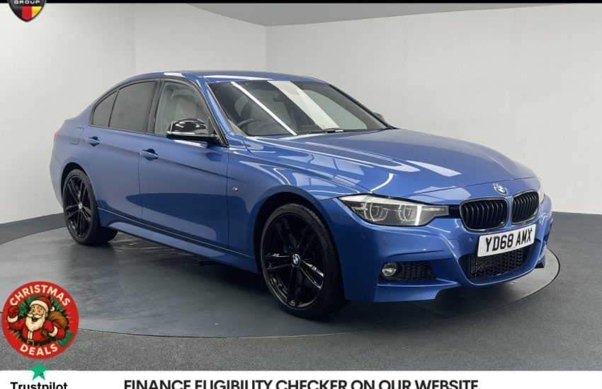 Used 2018 BLUE BMW 3 SERIES for sale in Manchester
