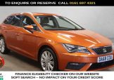 Used 2018 ORANGE SEAT LEON for sale in Manchester