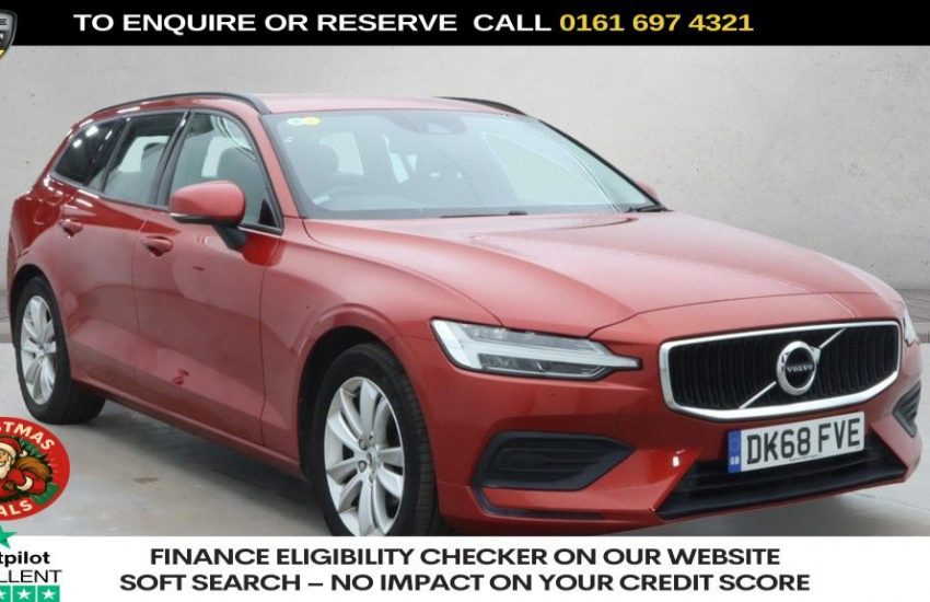 Used 2018 RED VOLVO V60 for sale in Manchester