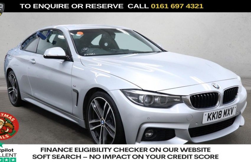 Used 2018 SILVER BMW 4 SERIES for sale in Manchester