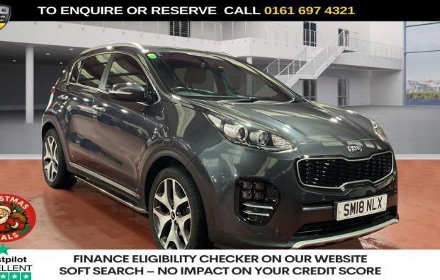 Used 2018 SILVER KIA SPORTAGE for sale in Manchester