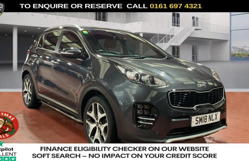 Used 2018 SILVER KIA SPORTAGE for sale in Manchester