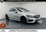 Used 2018 SILVER MERCEDES-BENZ C-CLASS for sale in Manchester