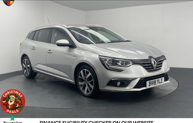 Used 2018 SILVER RENAULT MEGANE for sale in Manchester