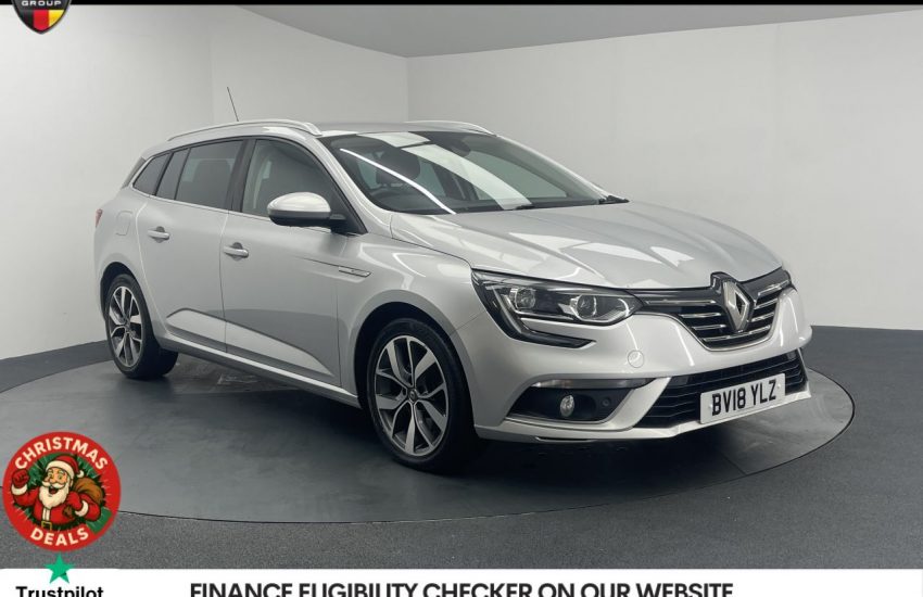 Used 2018 SILVER RENAULT MEGANE for sale in Manchester