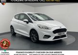 Used 2018 WHITE FORD FIESTA for sale in Manchester