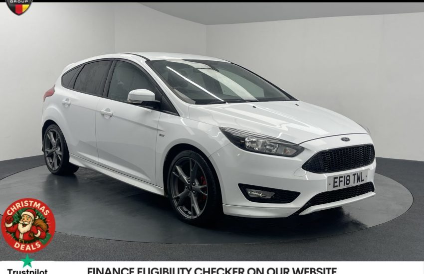 Used 2018 WHITE FORD FOCUS for sale in Manchester
