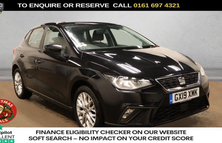 Used 2019 BLACK SEAT IBIZA for sale in Manchester