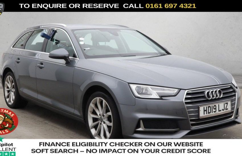 Used 2019 GREY AUDI A4 AVANT for sale in Manchester